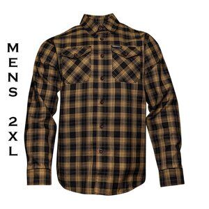 DIXXON FLANNEL x THE OFFSPRING Collab - SMASH Flannel Shirt - Men's 2XL